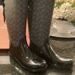 Coach Tristee rain boots